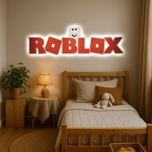 Luminous poster - Roblox - Night lamp