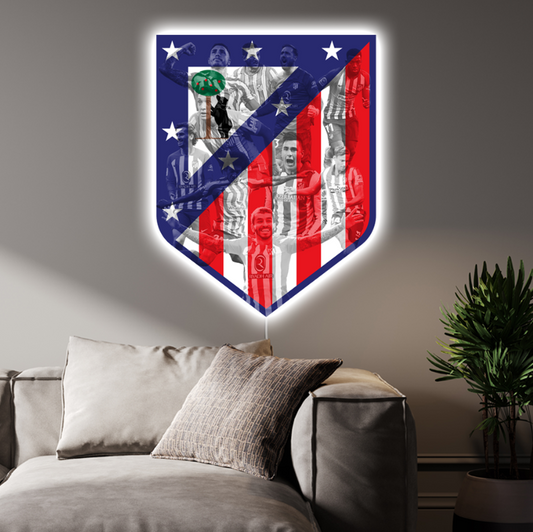 Luminous poster - Atlético Madrid