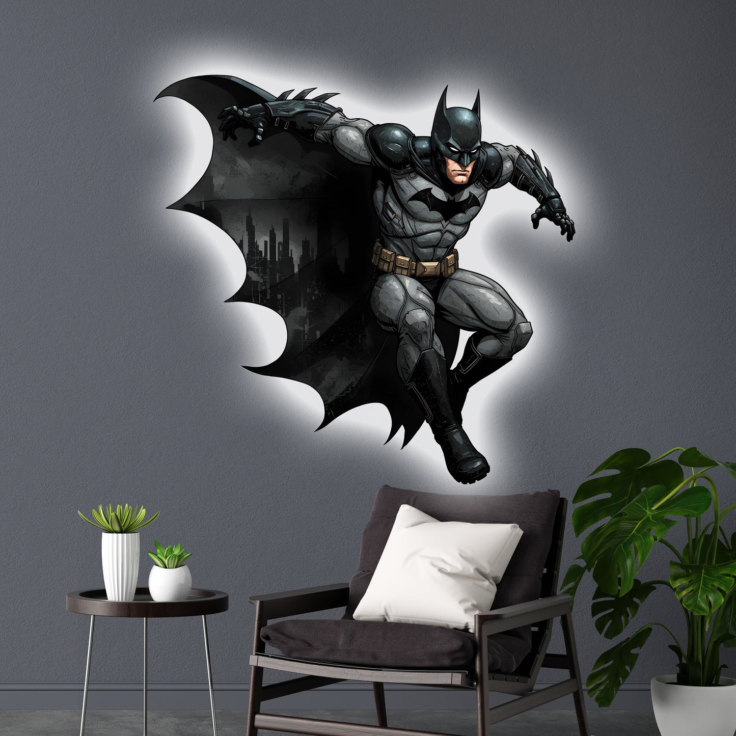 Luminous poster Batman Gotham City