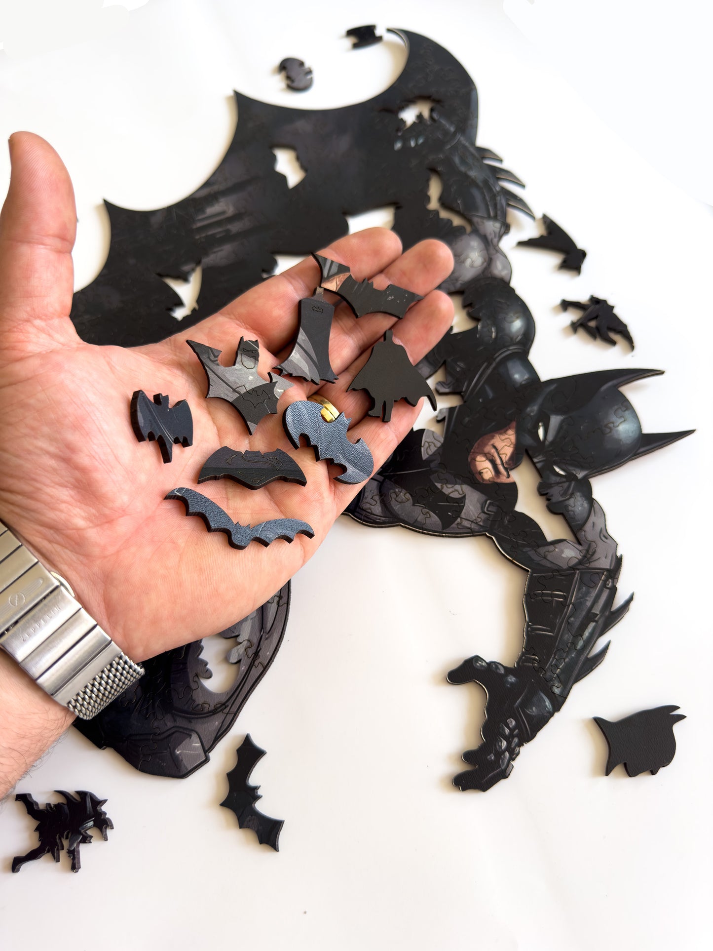 Wooden Puzzle - Bat Action