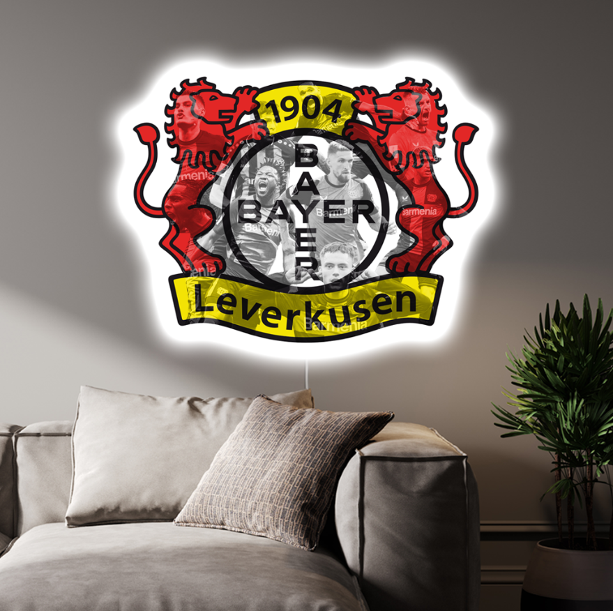 Luminous poster - Bayer 04 Leverkusen