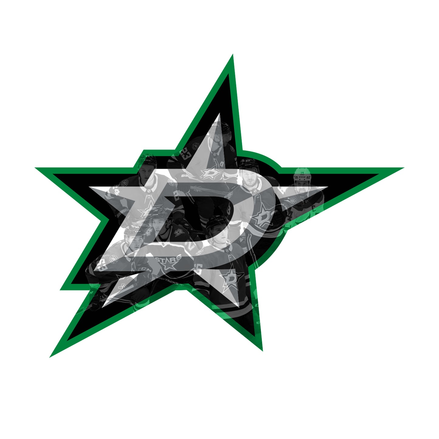 Luminous poster Dallas Stars