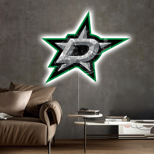 Luminous poster Dallas Stars