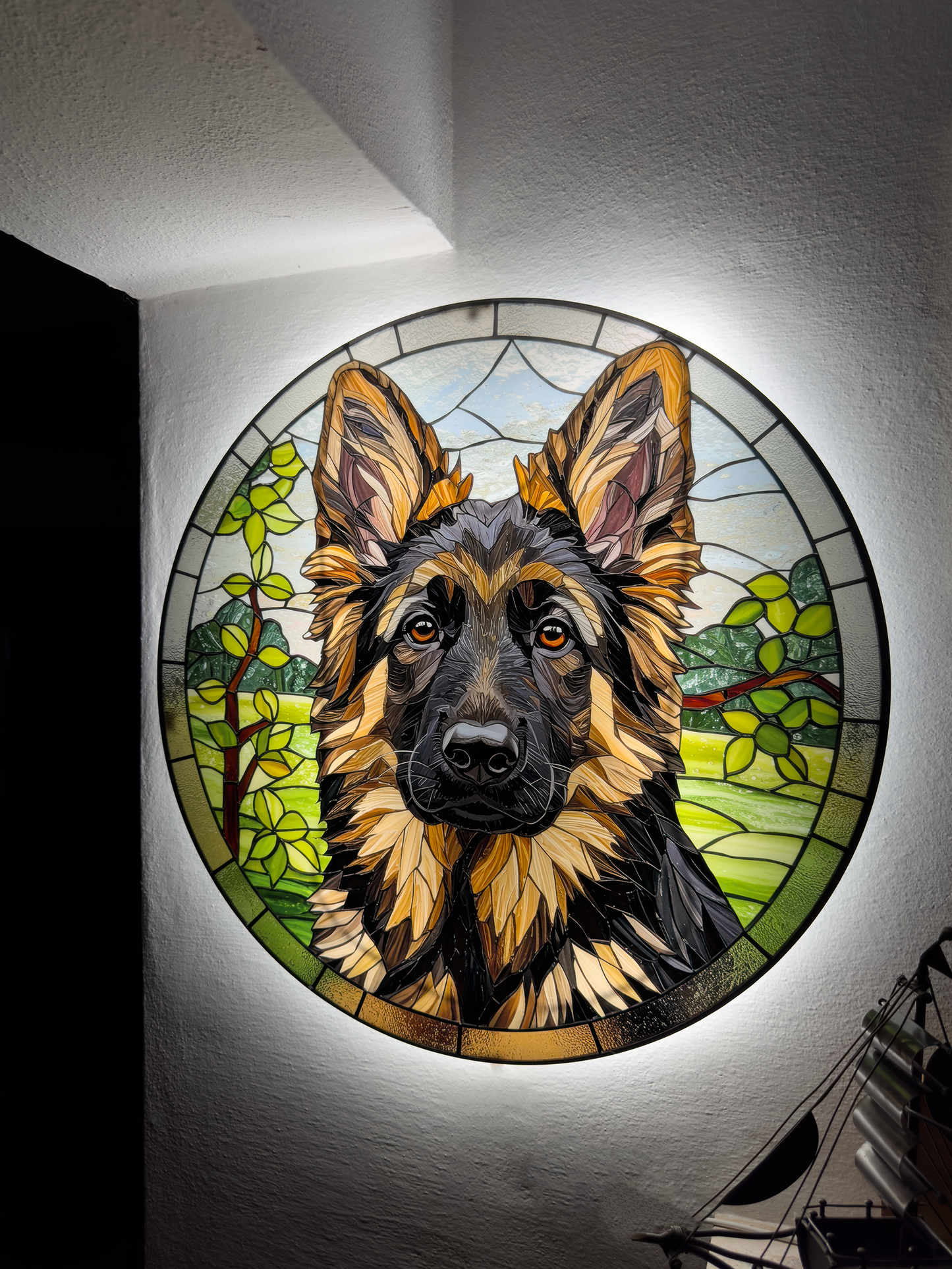 Pet personalized LED wall decor - polyglass poster