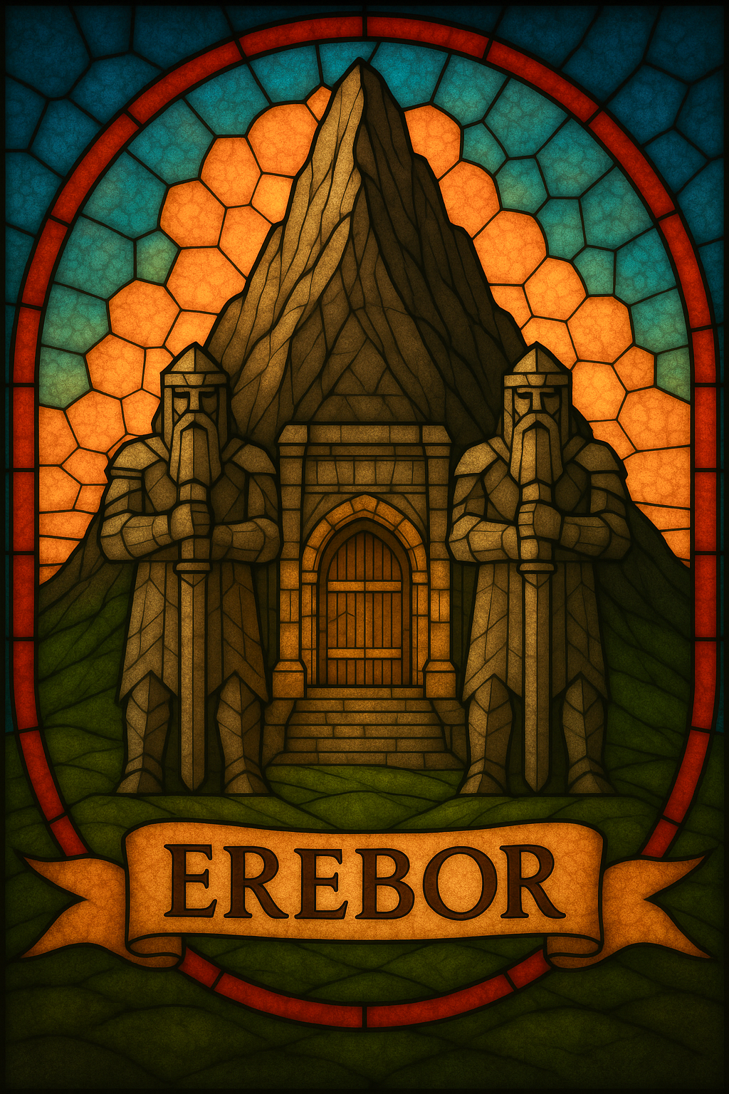 Luminous poster Erebor