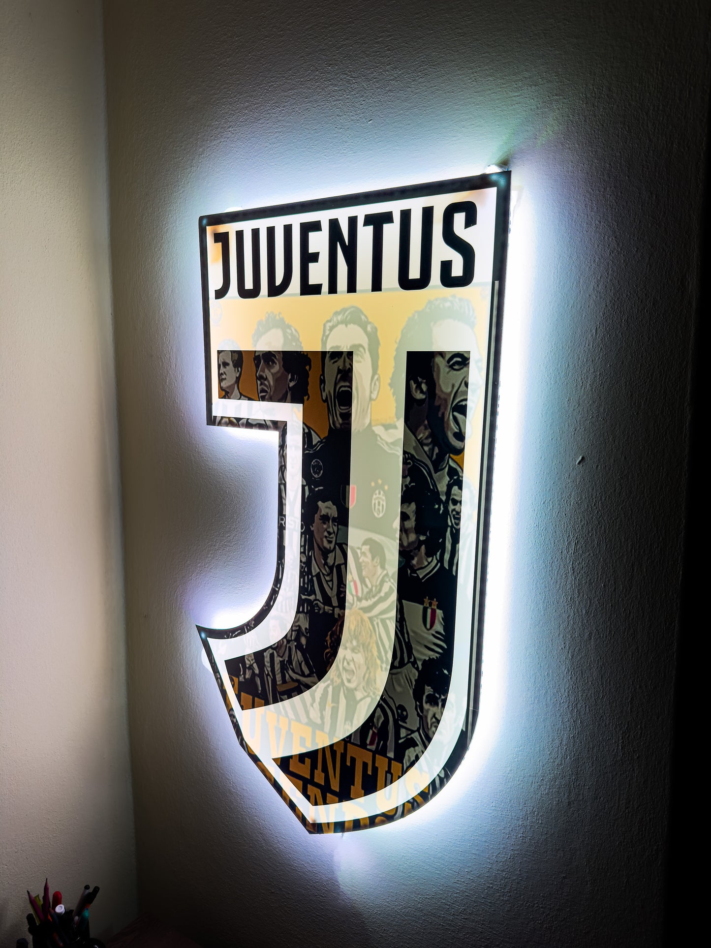 Personalized LED polyglass poster