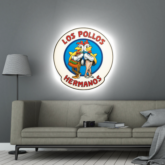 Luminous poster - Los Pollos Hermanos