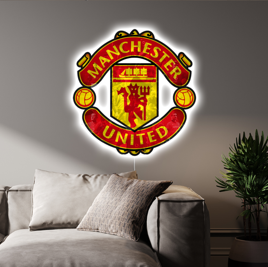 Luminous poster Manchester United - Legends