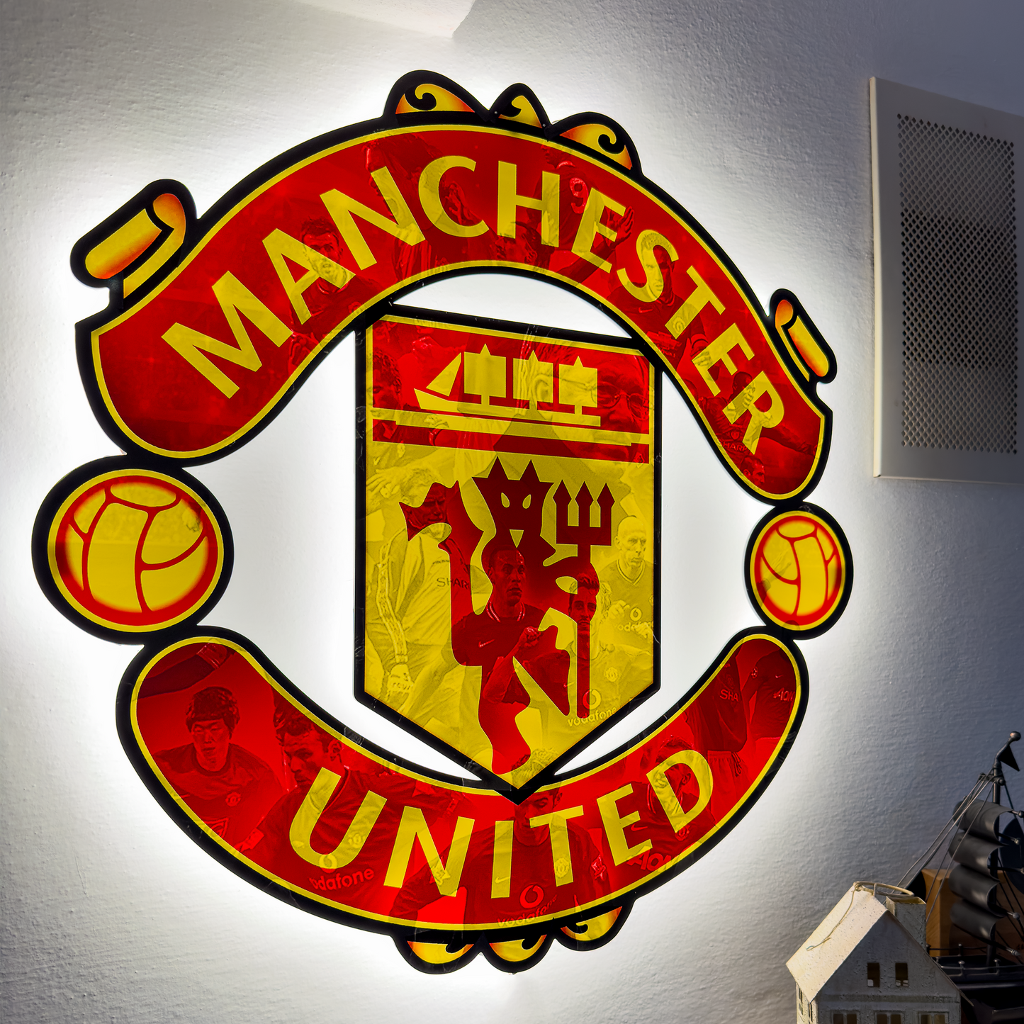 Luminous poster Manchester United - Legends