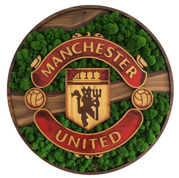 Luminous poster - Moss poster - Manchester United