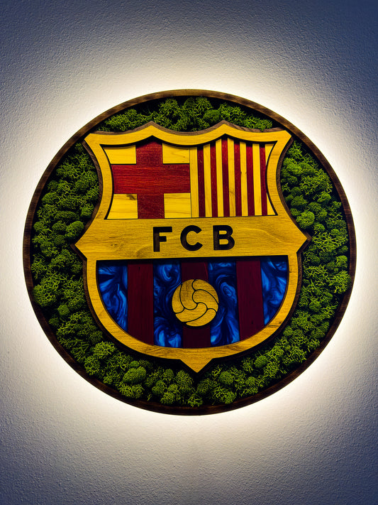 Luminous Moss poster Barcelona - Moss