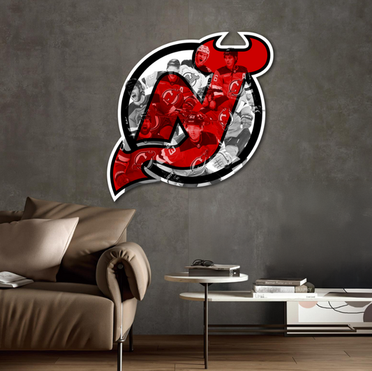 Luminous poster New Jersey Devils