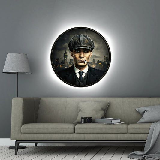 Luminous poster Peaky Blinder