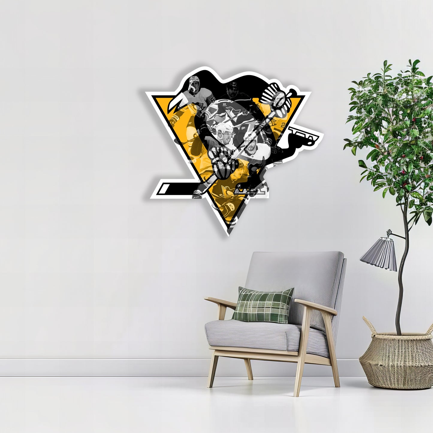 Luminous poster Pittsburgh Penguins