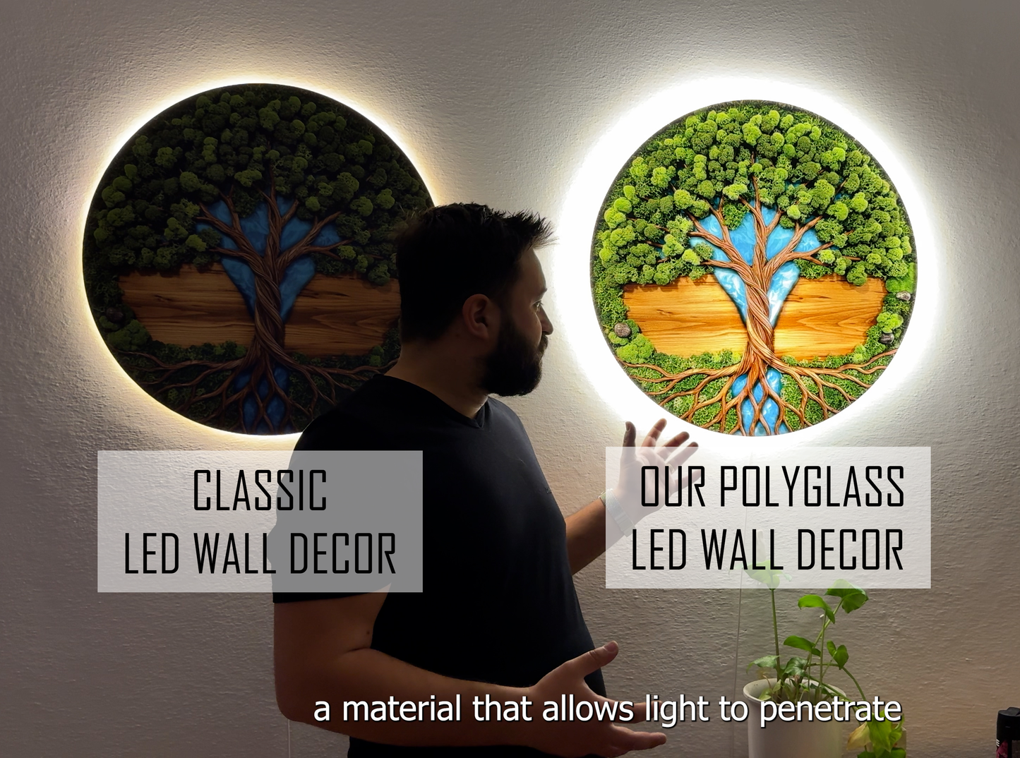 Luminous Poster Batman Rises