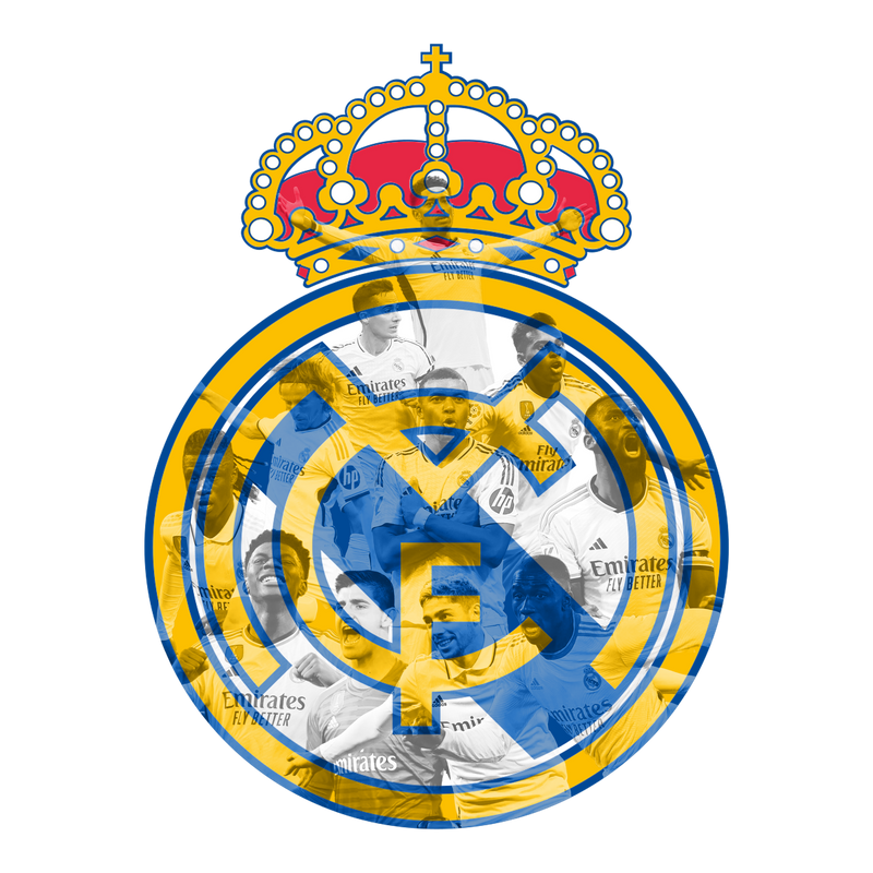 Luminous poster - Real Madrid - PLAYERS