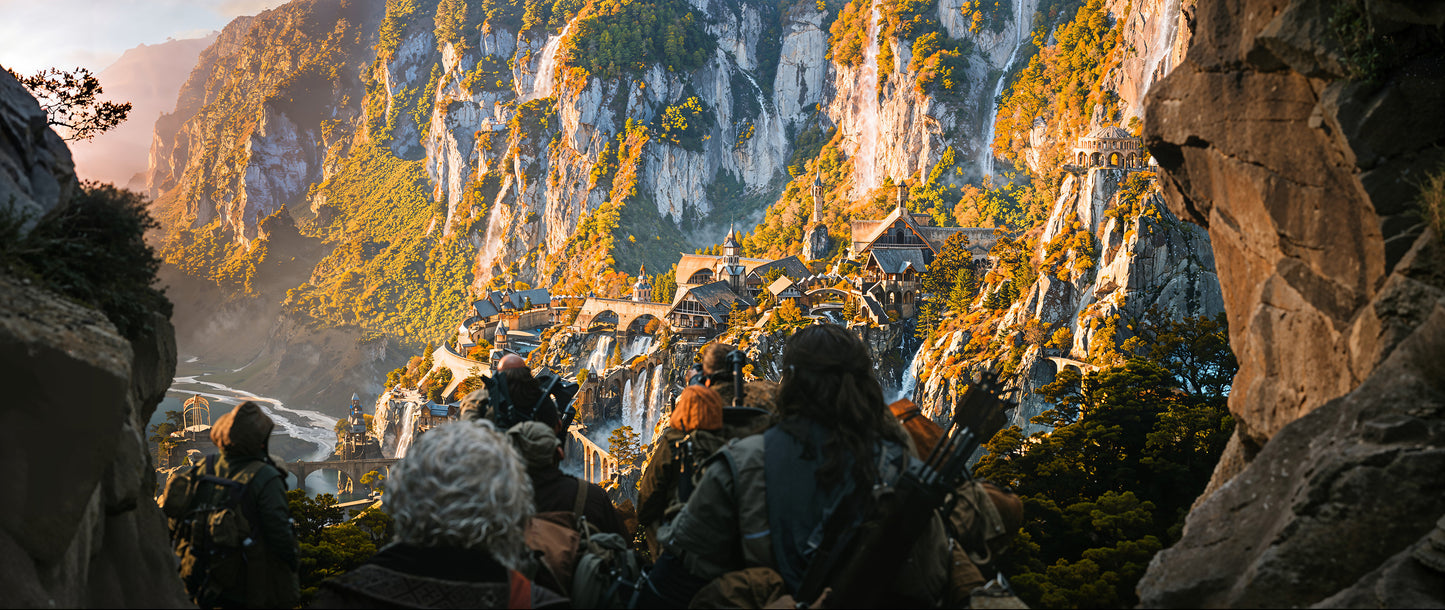 Wooden Puzzle - The Hobbit Rivendell