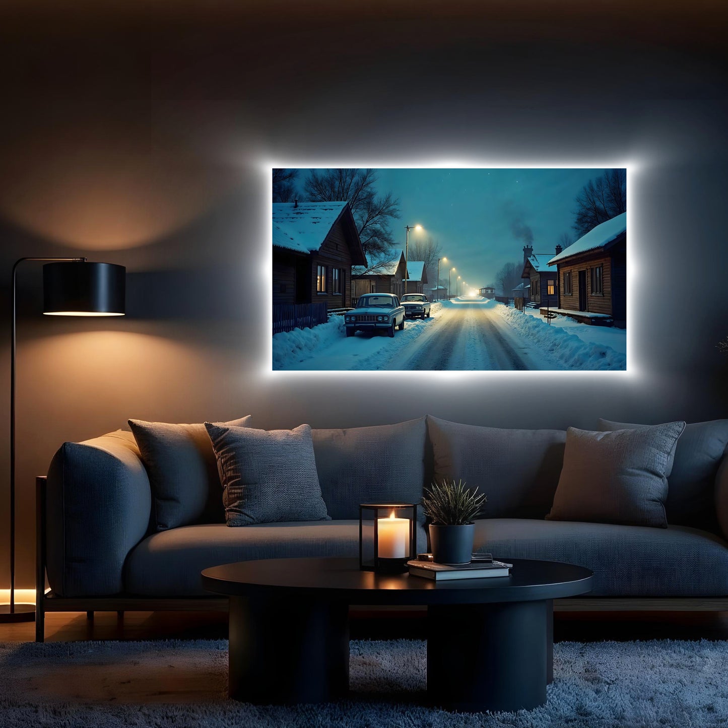 Luminous poster Russia 1960´s