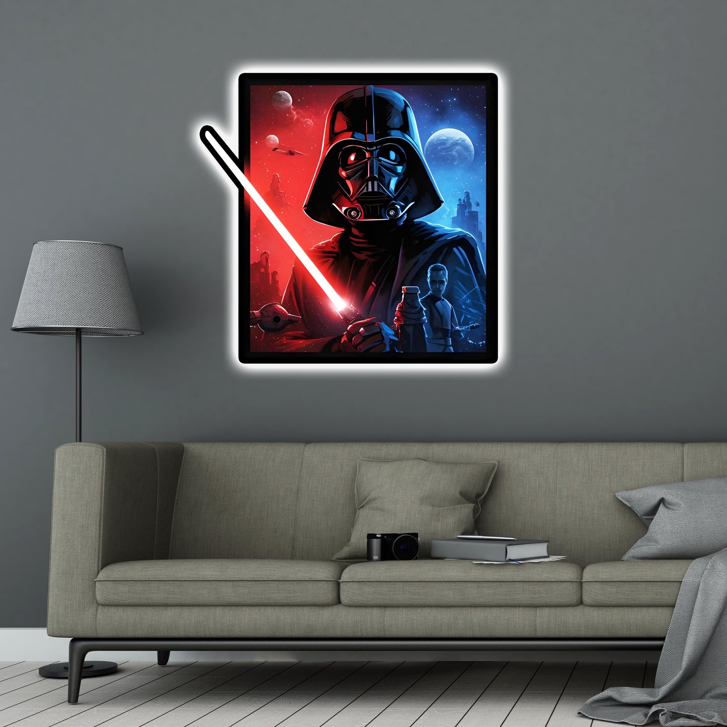 Luminous poster - Star Wars - The Shadow