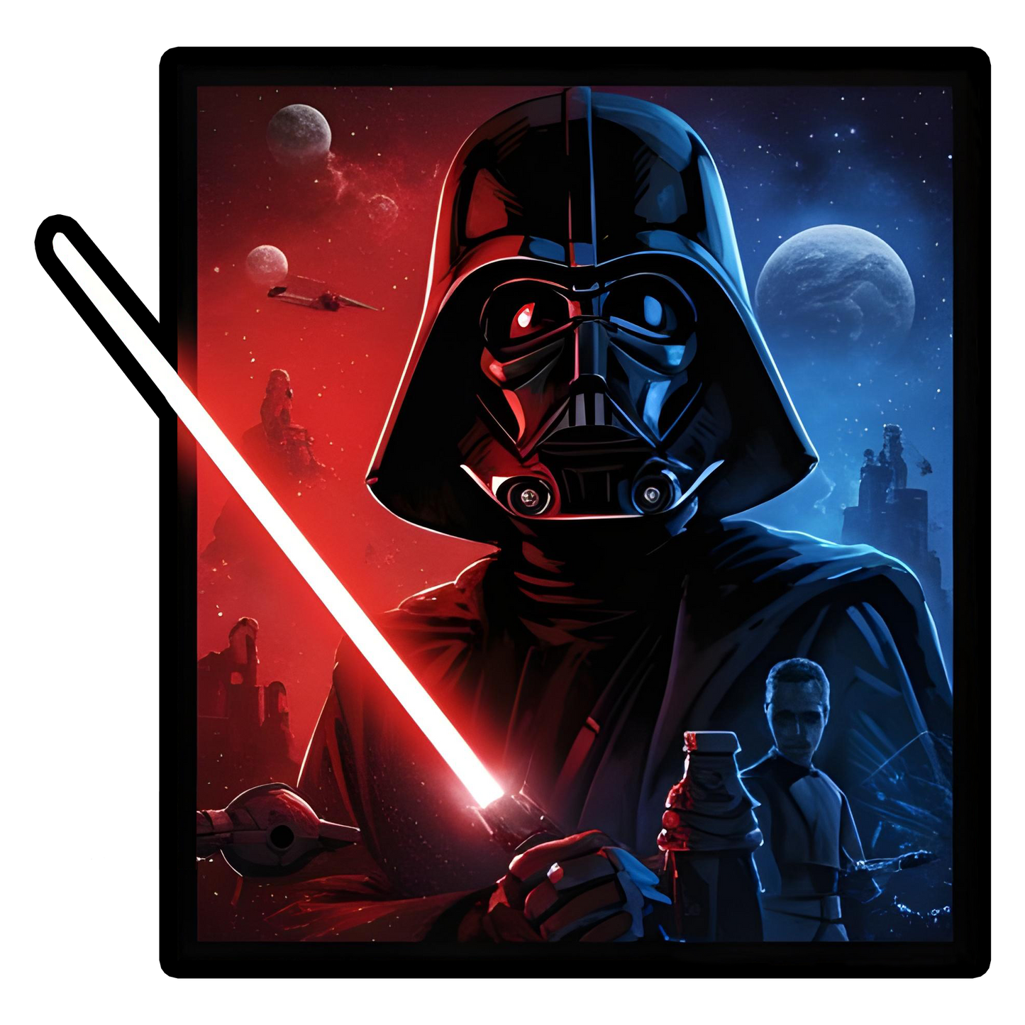 Luminous poster - Star Wars - The Shadow