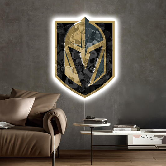 Luminous poster Vegas Golden Knights