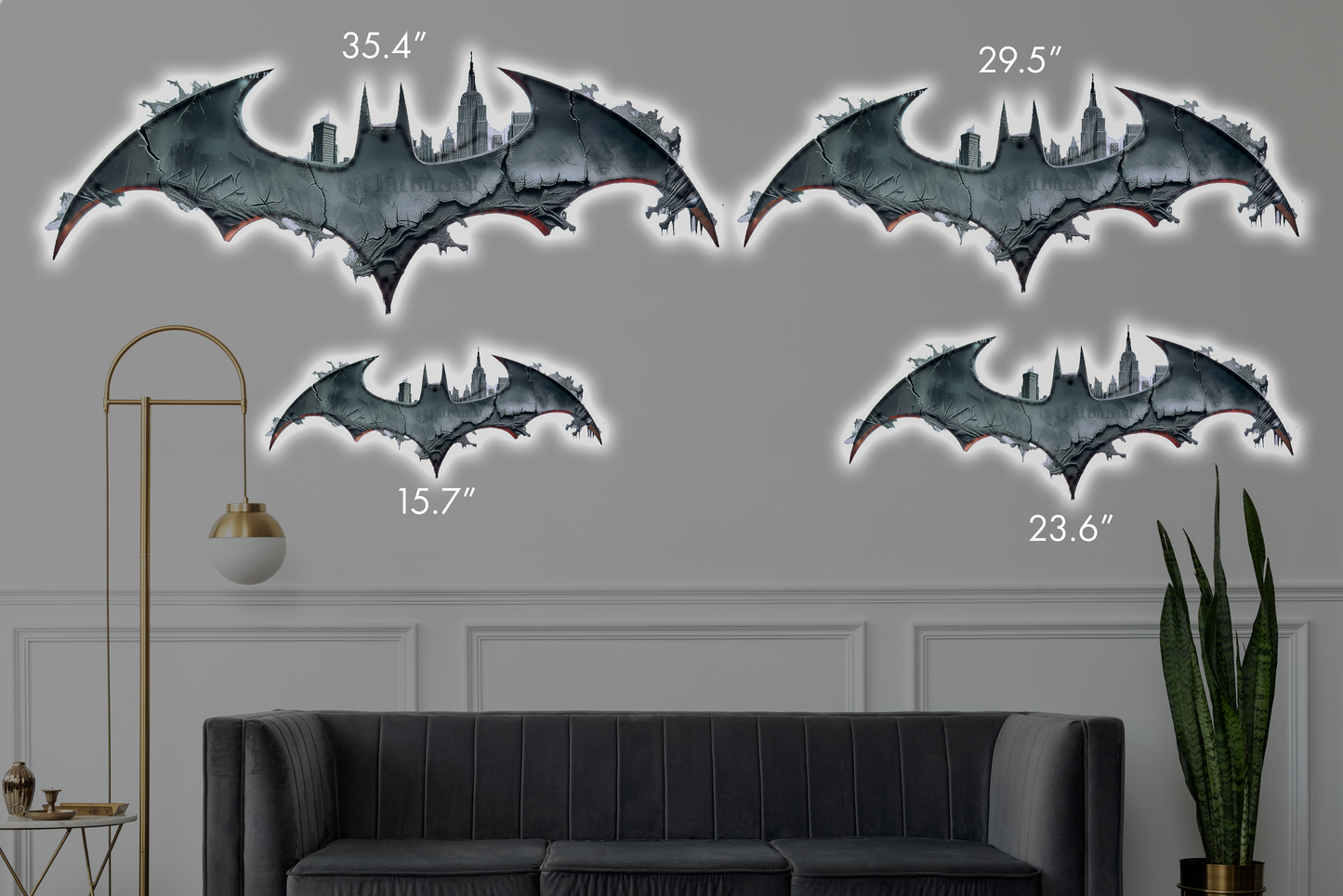 Luminous Poster Batman Rises