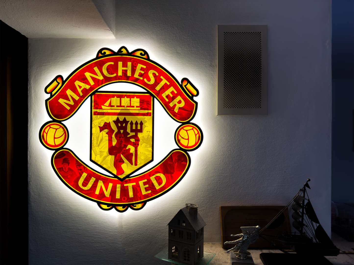 Luminous poster Manchester United - Legends