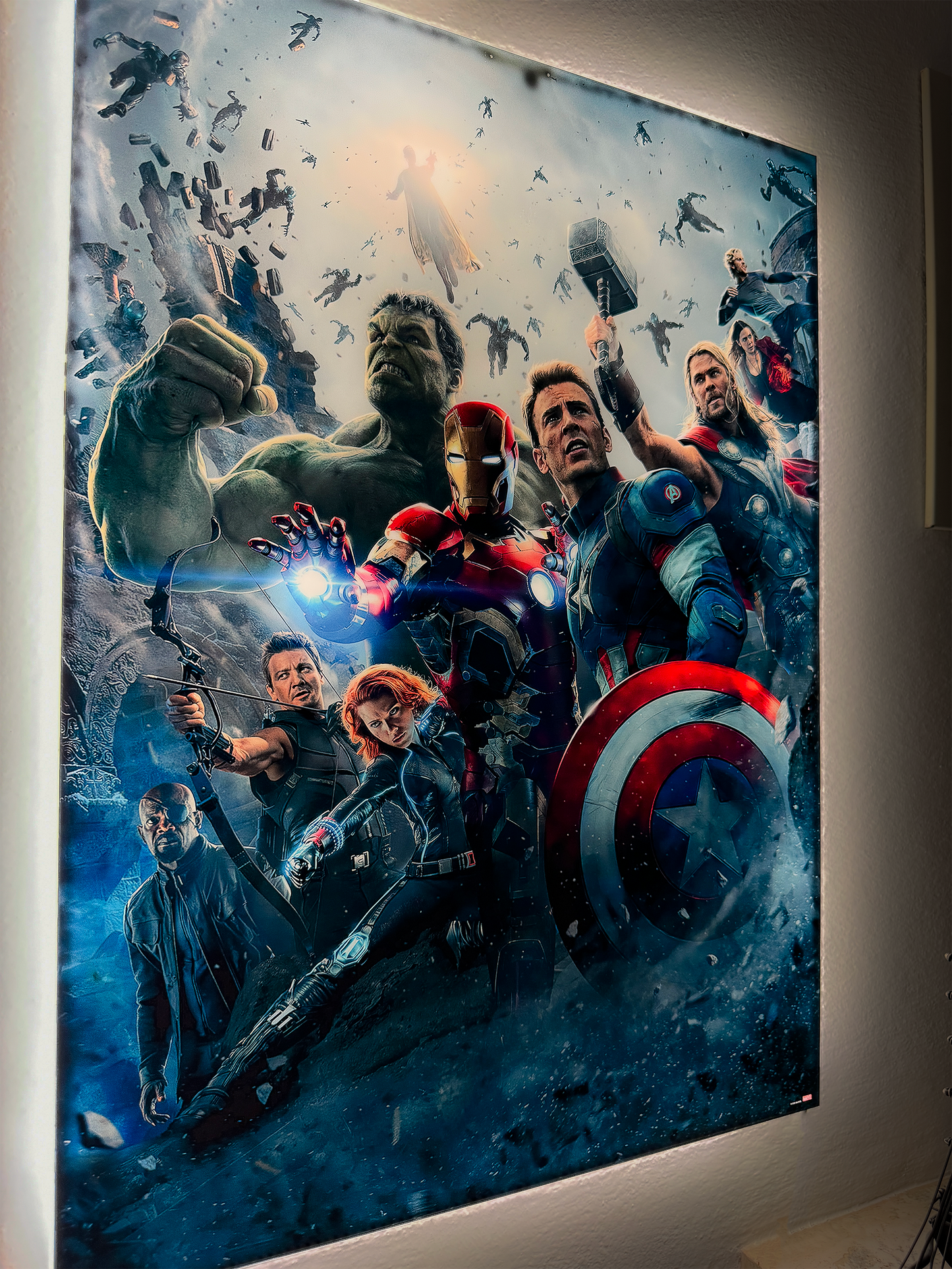 Luminous poster Avengers Squad 1