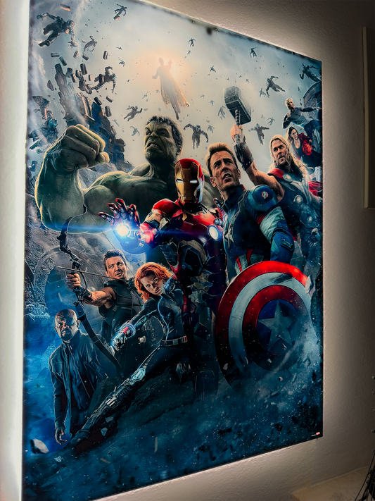 Luminous poster Avengers Squad 1