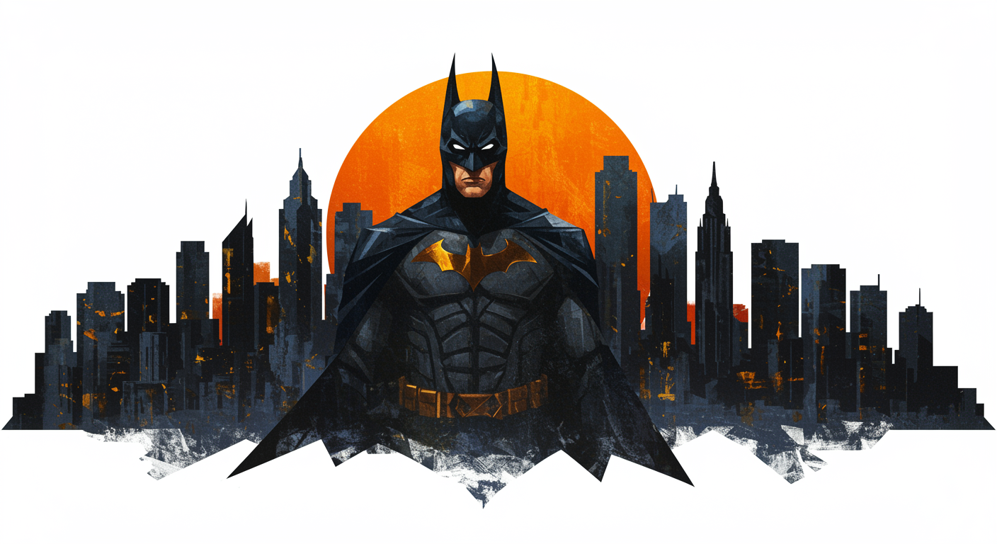 Wooden puzzle Batman Hero - PRE ORDER 3 WEEKS