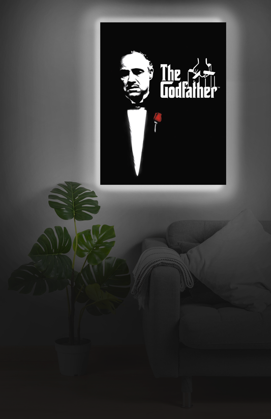 Luminous poster Cosa Nostra