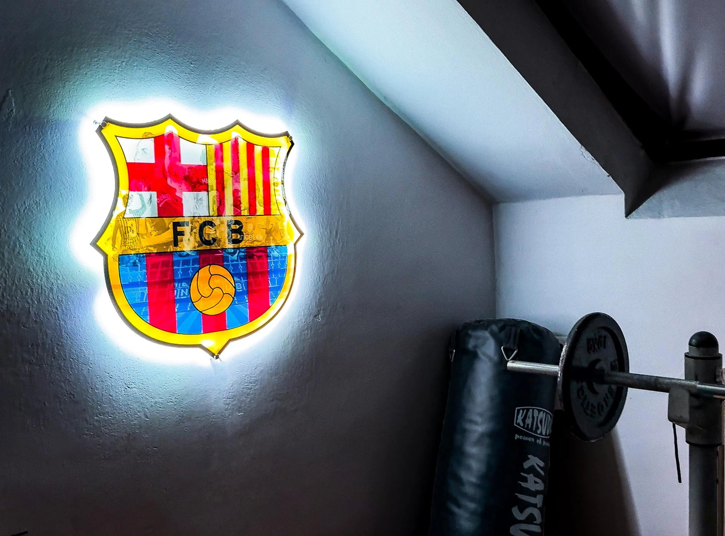 Luminous poster Barcelona - Legends