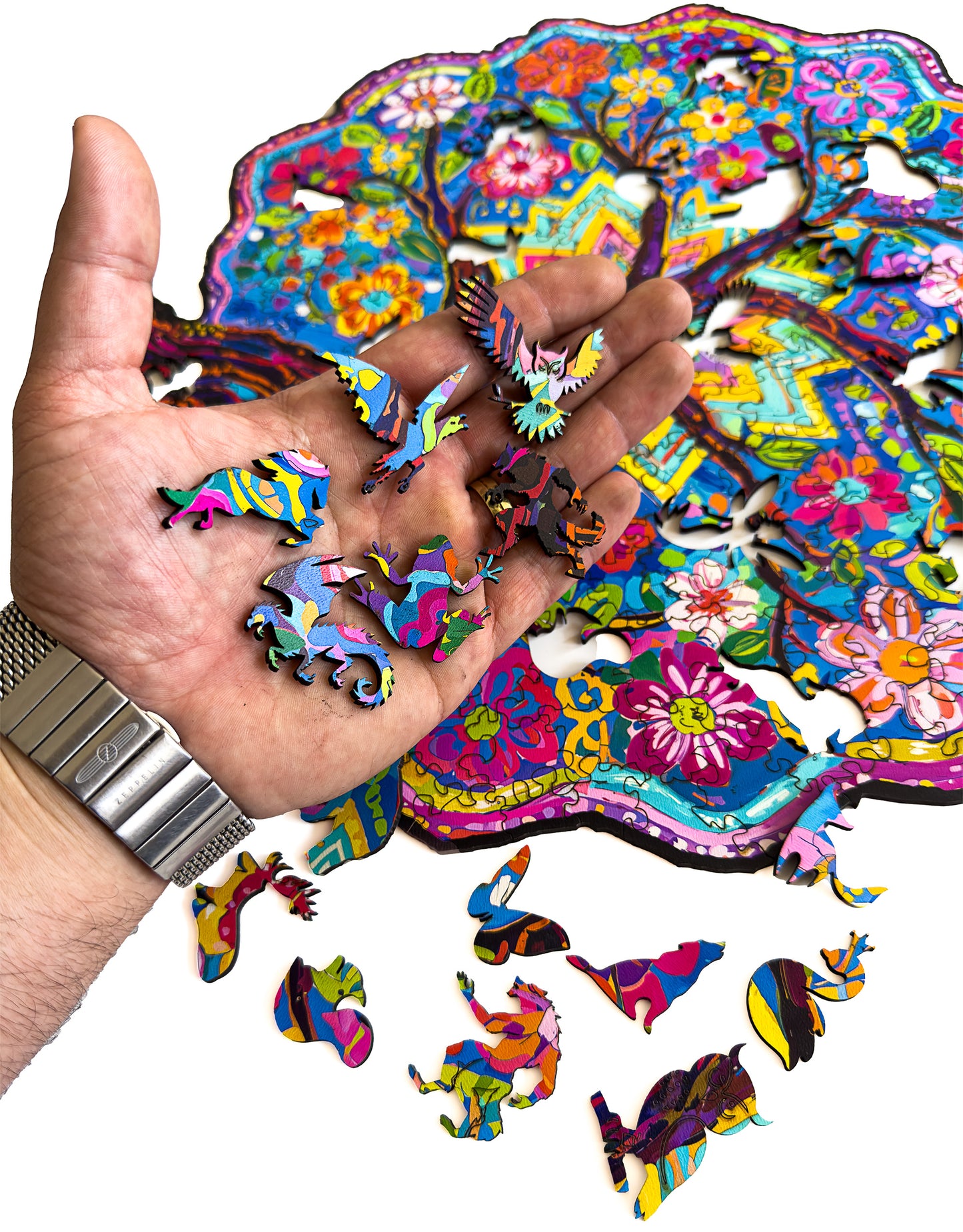 Wooden puzzle Happy Tree