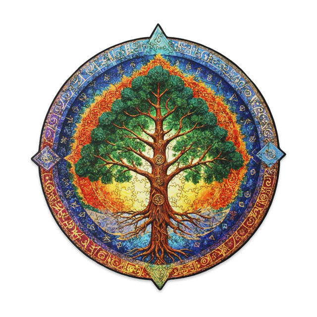 Wooden puzzle Nordic Pine