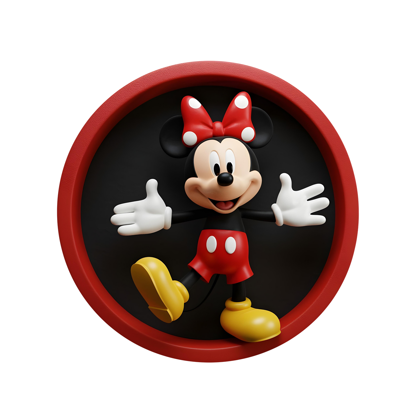 Luminous poster - Mickey mouse Minnie - Night lamp