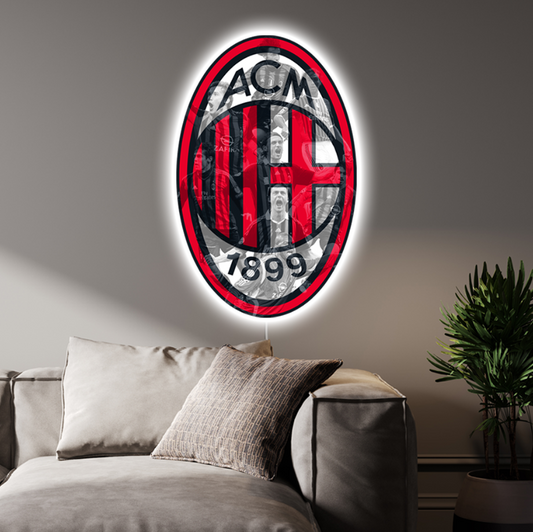 Luminous poster - AC Milan