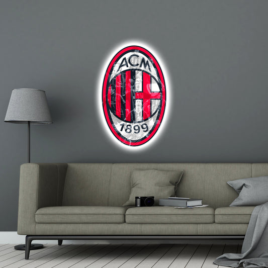 Luminous poster - AC Milan