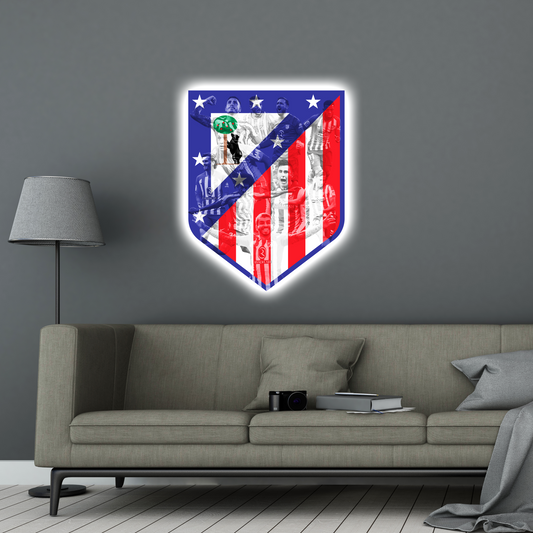 Luminous poster - Atlético Madrid