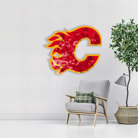 Luminous poster Calgary Flames