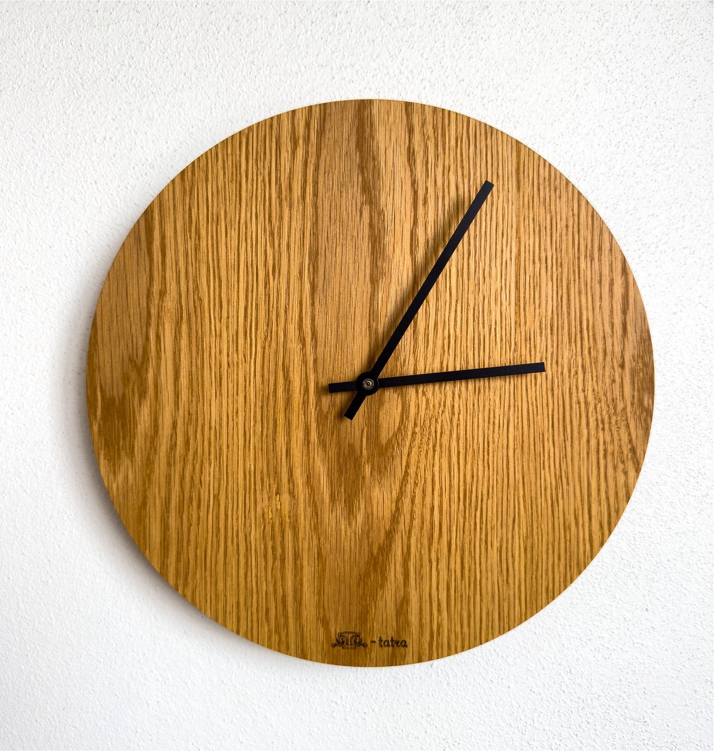 Circle – Oak Wood Wall Clock (T-Tatra)