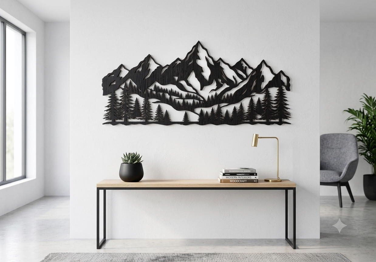Monte Negro oak wall decor