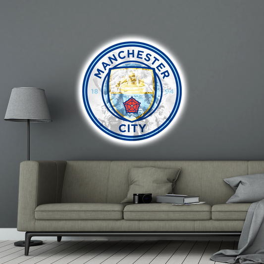Luminous poster - Manchester City - Legends