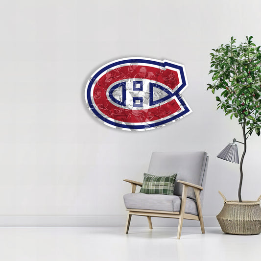 Luminous poster Montreal Canadiens