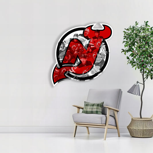 Luminous poster New Jersey Devils