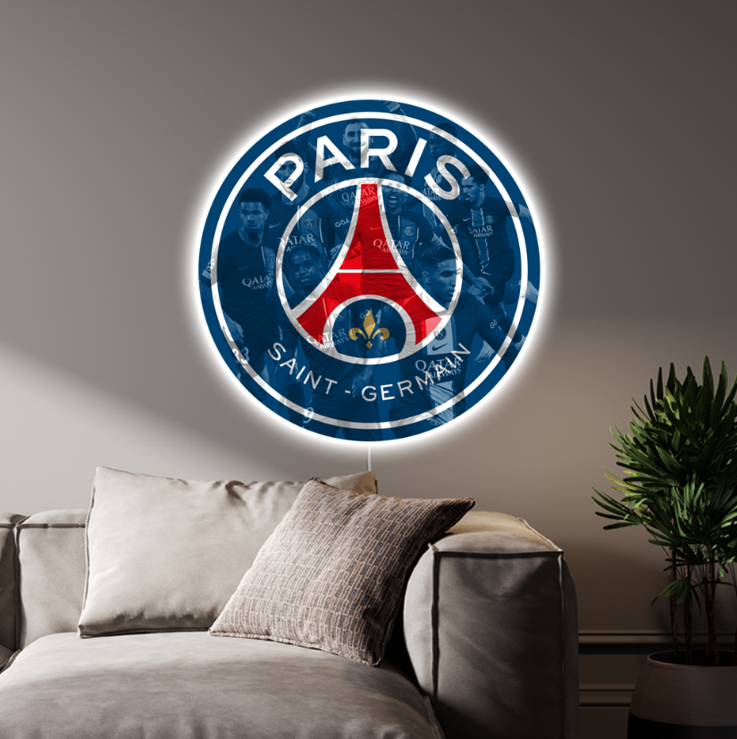 Luminous poster - Paris Saint-Germain FC