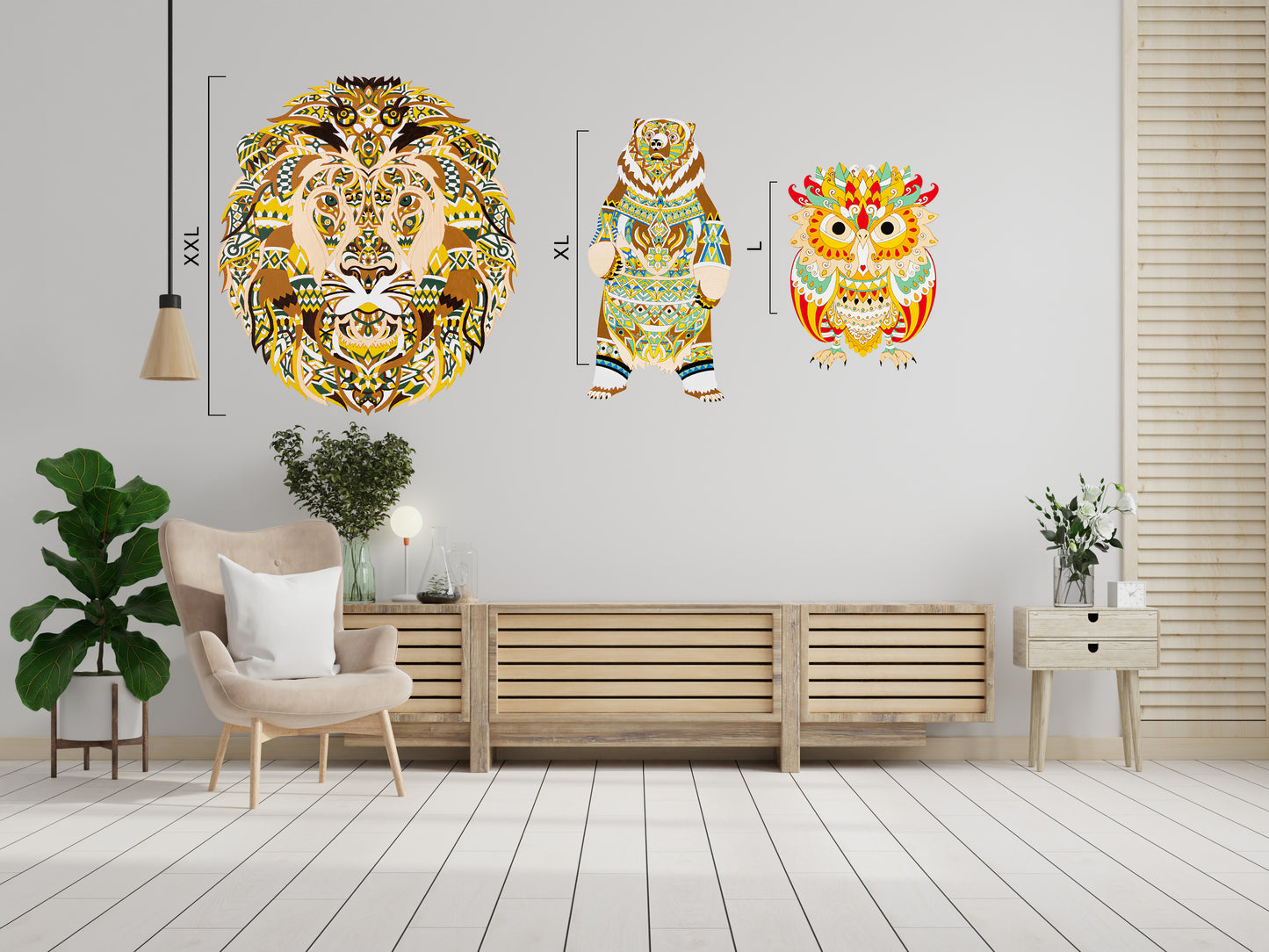 The Little prince planet - Wooden coloring image - wall decoration