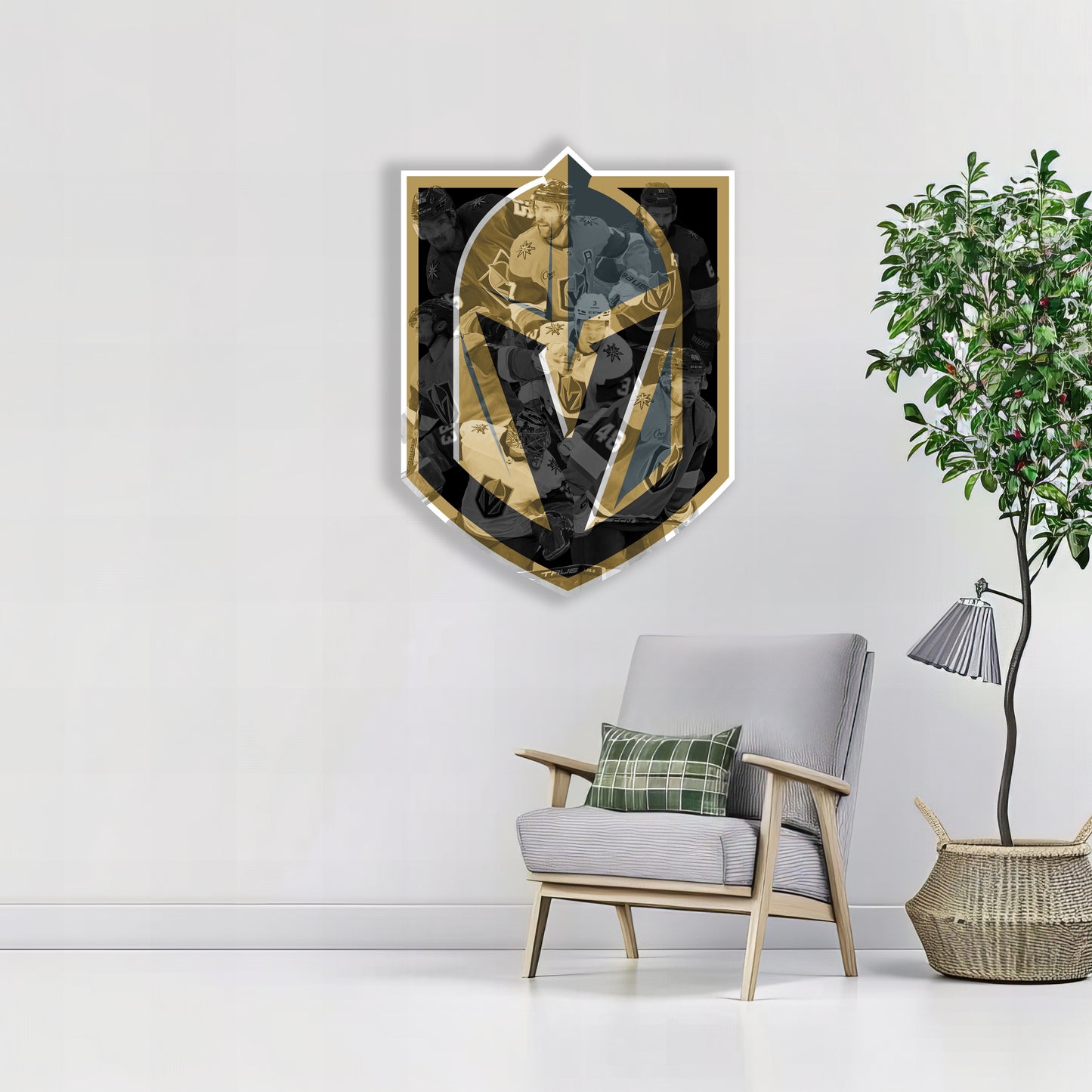 Luminous poster Vegas Golden Knights