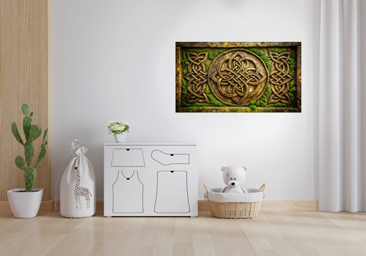 Luminous poster Celtic Stone