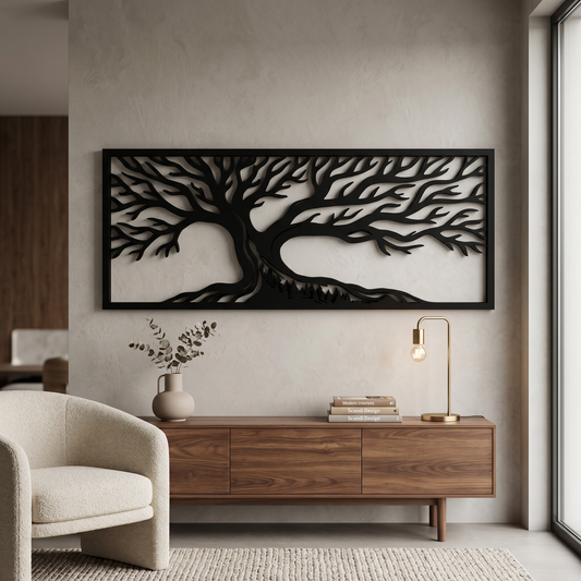 Tree of forest Mero oak wall decor