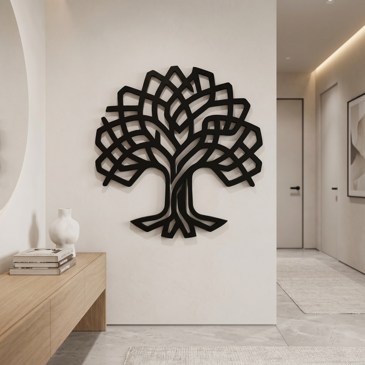Tree of Life Moderna – Real Nature Oak Wood Wall Decor (T-Tatra)